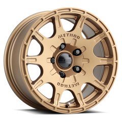 Aluminum Wheels 15x7 Rally VT-Spec MR502 Bolt Pattern 5 On 100 Offset 15 Lip Size 0 Method Bronze BRZ Method