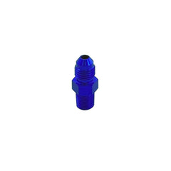 1/8 NPT Straight 4AN Male Adapter Fitting Blue