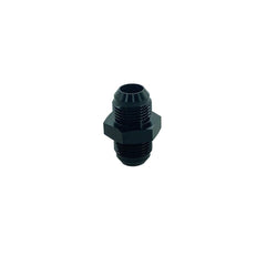 8AN Male to Male Flare Union Black
