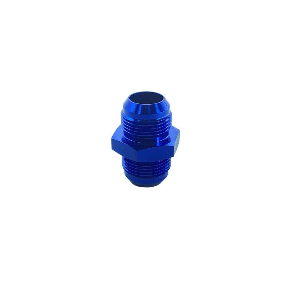 8AN Male to Male Flare Union Blue