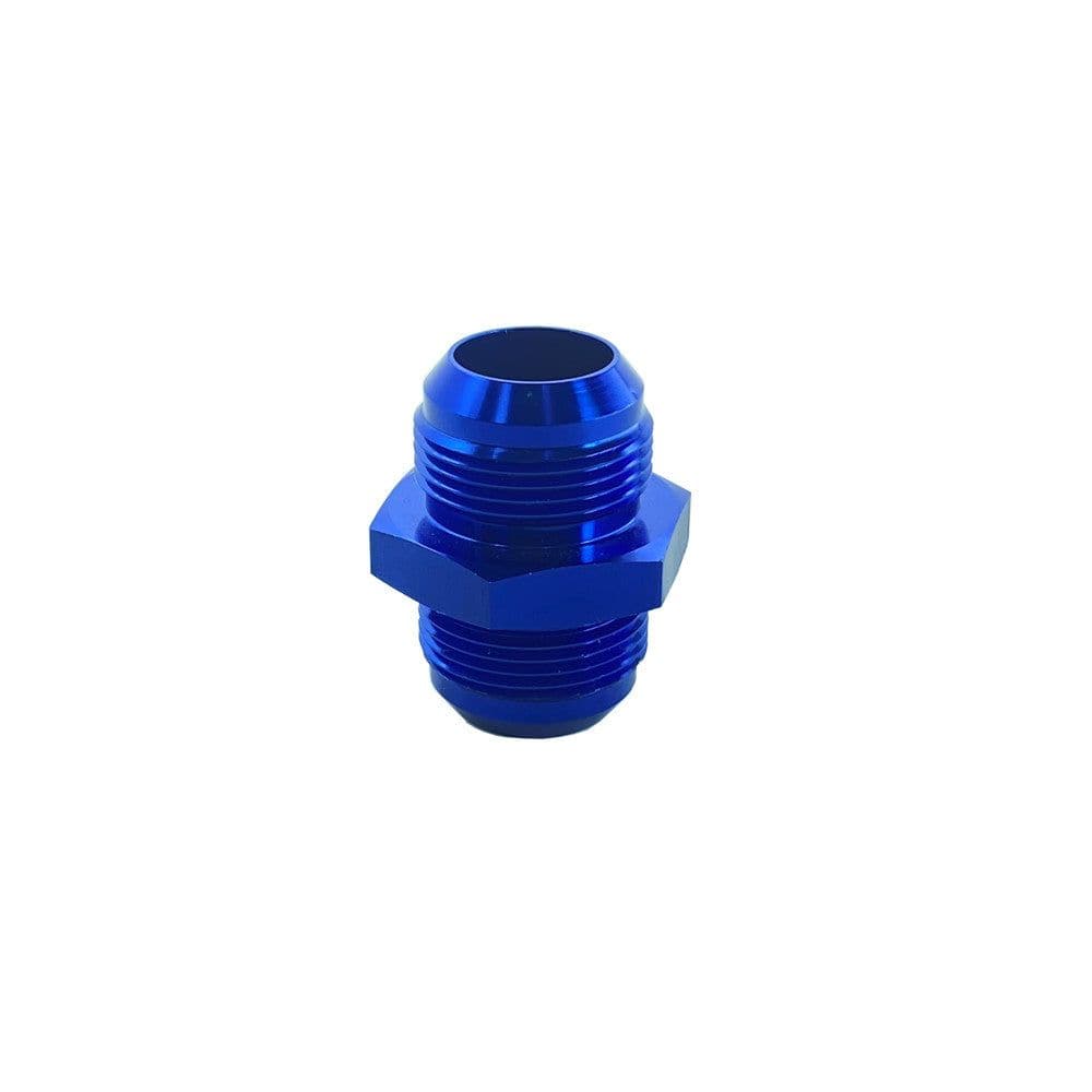 12AN Male to Male Flare Union Blue