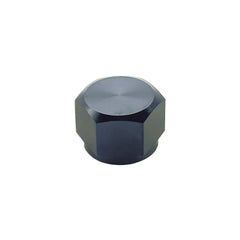 10AN Flare Cap Female w/O-Ring ORB Black