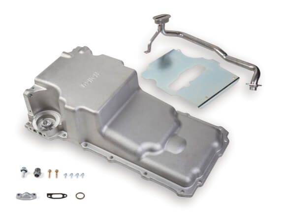 GM LS Swap Oil Pan Additional Front Clearance Fits Most Gm/muscle Car/classic Car/trucks and Any LS Swapped Vehicle Requiring More Clearance at the Front Half of the Pan Holley