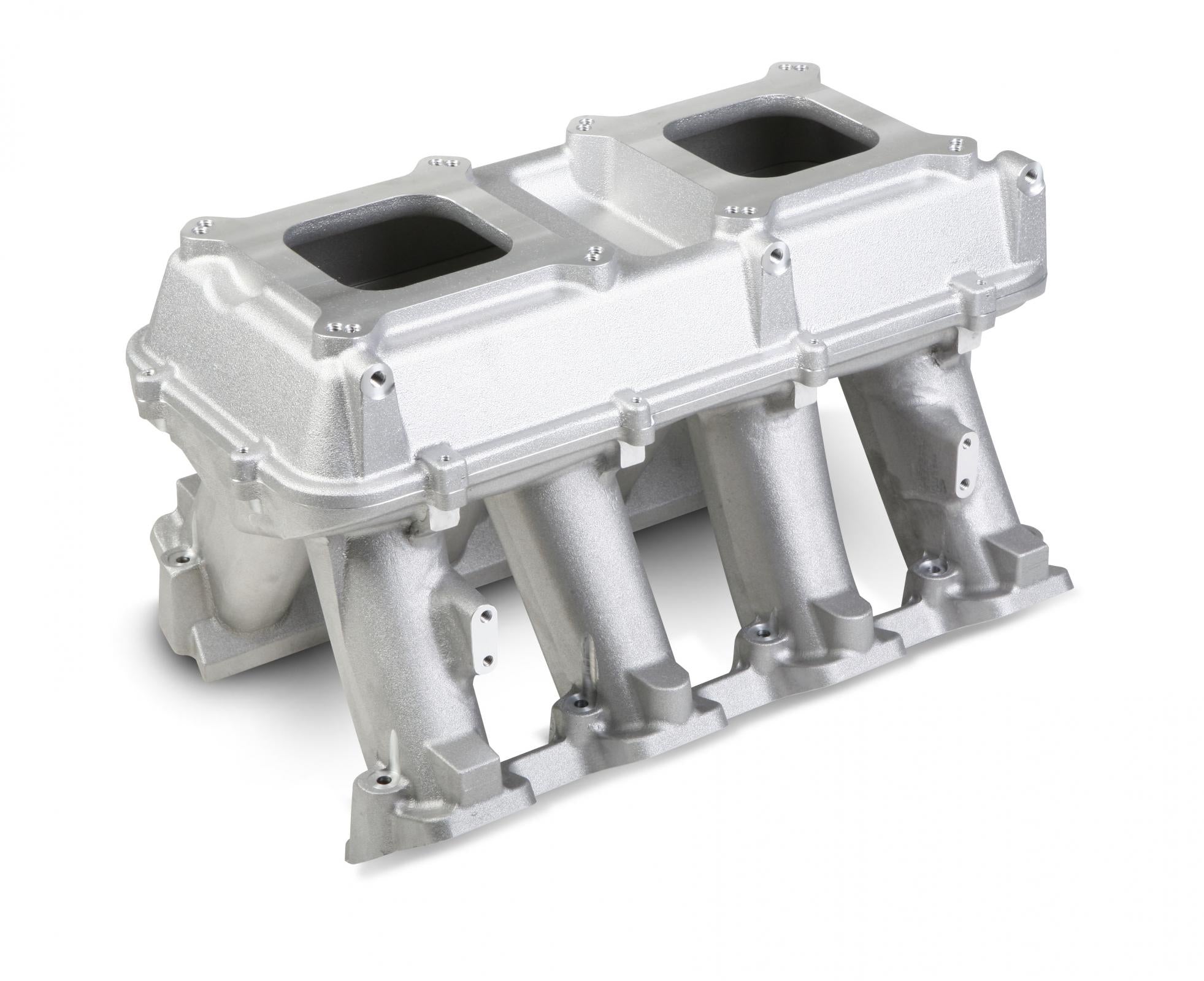 Hi-Ram Intake GM LS3/L92 Carbureted Hi-Ram Intake, 2 X 4150 (sideways and Inline Mounting) Holley