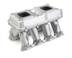 Hi-Ram Intake GM LS3/L92 Carbureted Hi-Ram Intake, 2 X 4150 (sideways and Inline Mounting) Holley