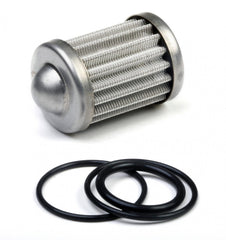 Fuel Filter Element and O-Ring Kit Fits 100 GPH Billet Fuel Filters 100 Micron Holley