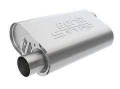 Borla CrateMuffler LS3 S-Type 2.50in Offset/Offset 14inx4.35inx9in Oval Muffler - additional view 2