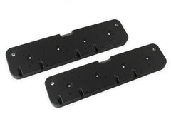 LS Valve Cover Adapter Plates Small Block Chevy to LS Black Finish Holley