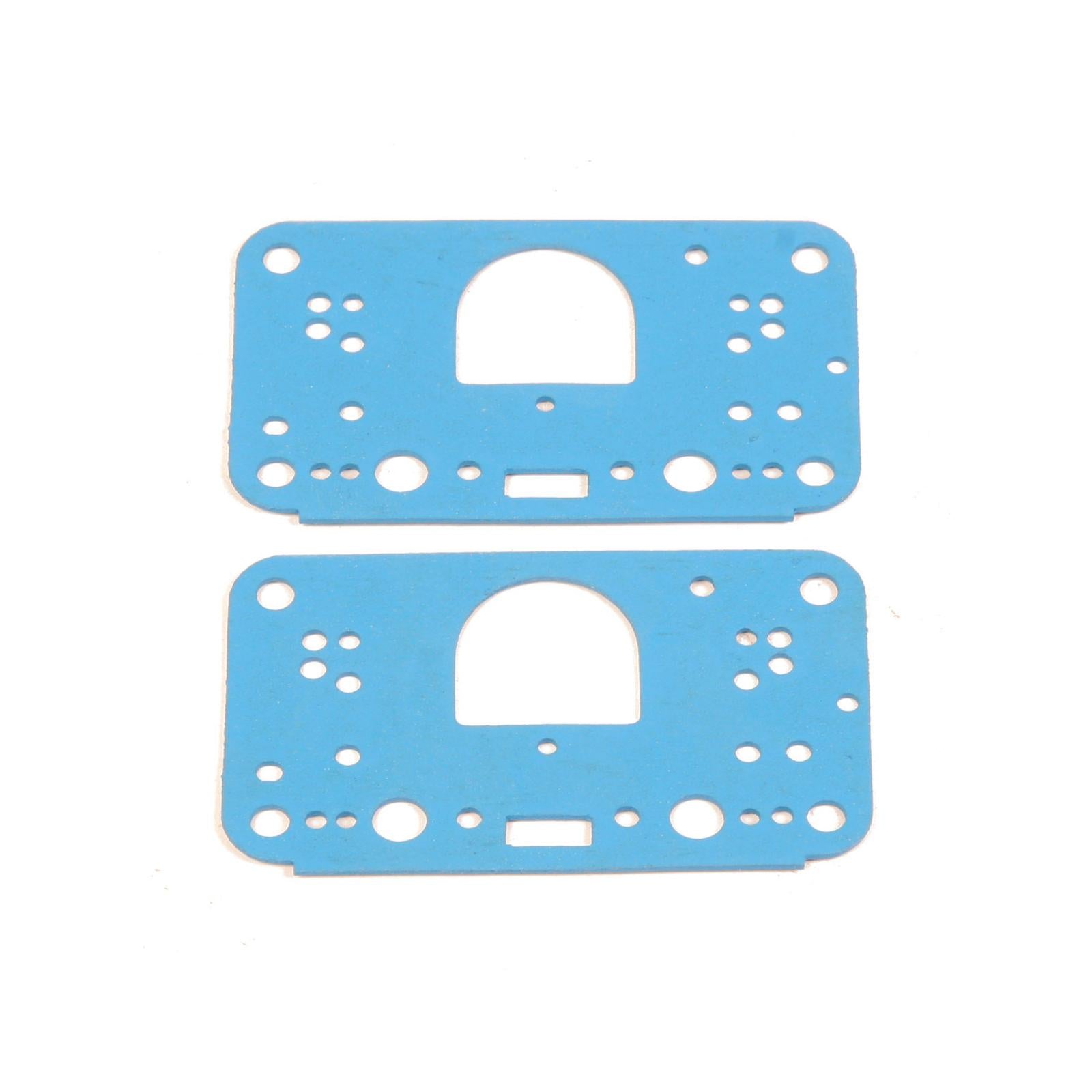 Metering Block Gasket Blue Non-Stick 2 Per Package for Model 4500 Three Circuit Holley
