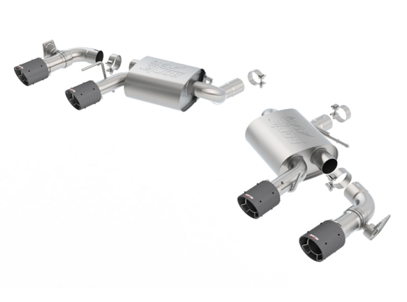 Borla 2016-2017 Chevy Camaro V8 SS AT/MT ATAK Rear Section Exhaust with Dual Mode Valves - additional view 2