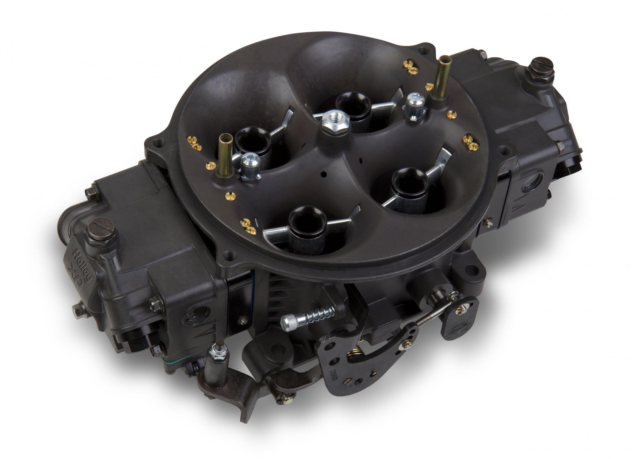 Gen 3 Ultra Dominator Carburetor 1250 CFM 4500 Mechanical Secondaries Hard Core Gray Gasoline Holley