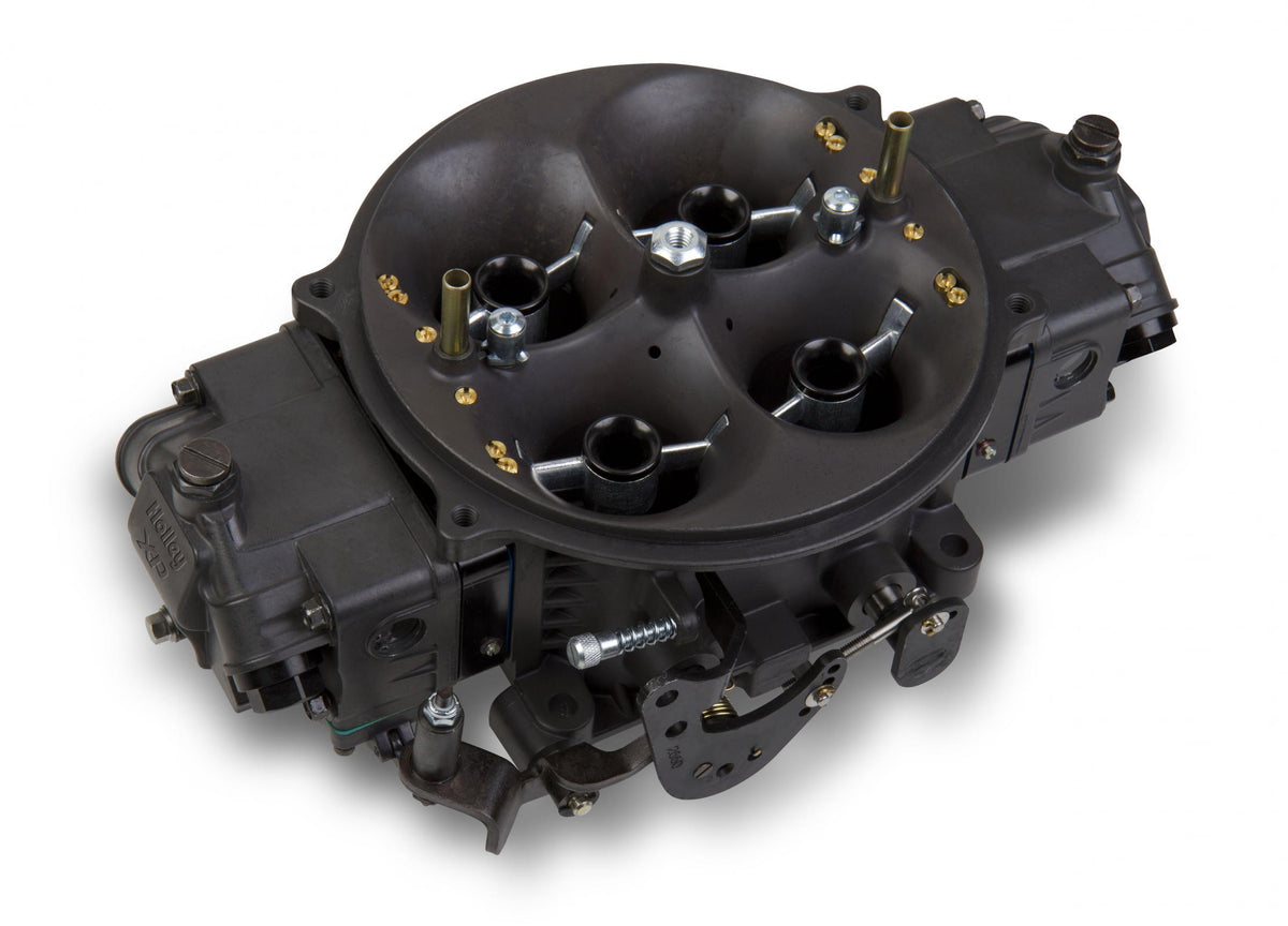 Gen 3 Ultra Dominator Carburetor 1250 CFM 4500 Mechanical Secondaries Hard Core Gray Gasoline Holley