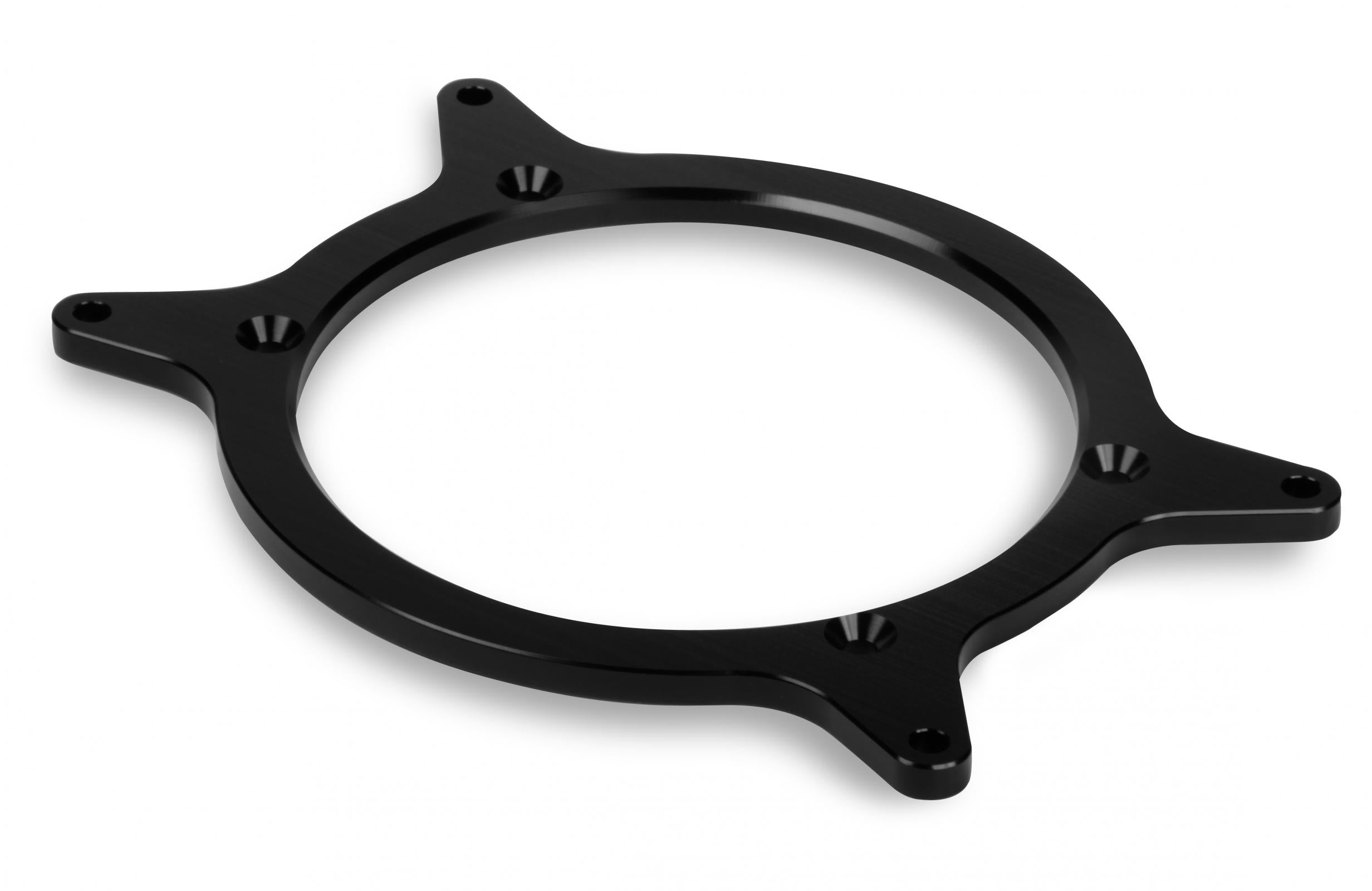 Gen 3 Dominator Air Scoop Adapter Black Billet Aluminum Holley