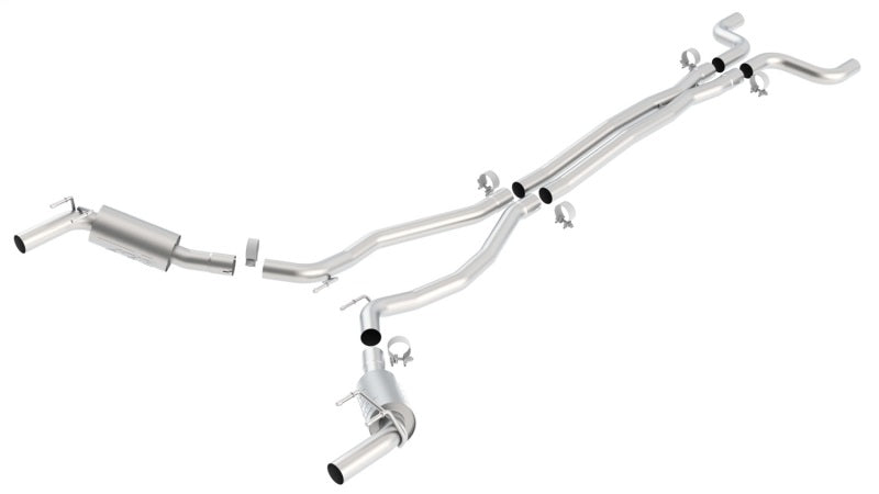 Borla 10-13 Chevy Camaro SS 6.2L V8 ATAK Catback Exhaust Incl. X Pipe - additional view 2