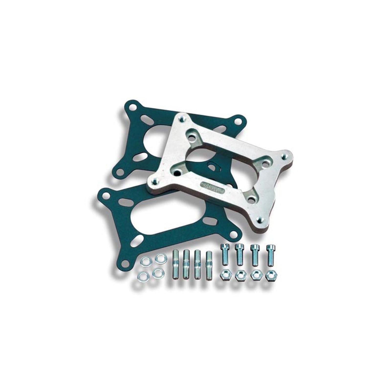 Adapter Intake Manifold Spacer Adapter Intake Manifold Adapter for Model 2300 Flange to Large Rochester 2GC Open Cast Aluminum Holley
