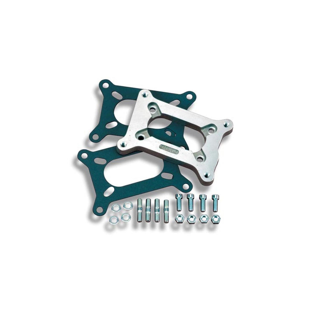 Adapter Intake Manifold Spacer Adapter Intake Manifold Adapter for Model 2300 Flange to Large Rochester 2GC Open Cast Aluminum Holley