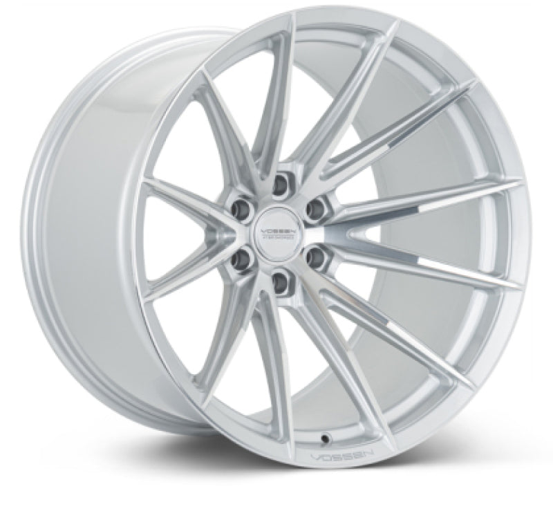Vossen HFX-2 21x10.5 - 5x112 - ET25 - Deep Face - 66.5 - Silver Polished Wheel