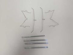Alcon 2018+ Jeep Wrangler JL Pad Retainer Pin Kit (For PN PNS4415X) - Front