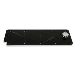 LS Valley Cover with Oil Fill Black Billet for GM LS2/LS3/LS7/LSX Applications, Trussed Design Holley