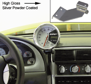 Tach Mounting Bracket Black (fits 94-04 Ford Mustang) UPR