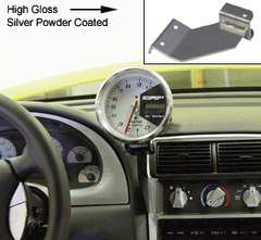 Tach Mounting Bracket Black (fits 94-04 Ford Mustang) UPR