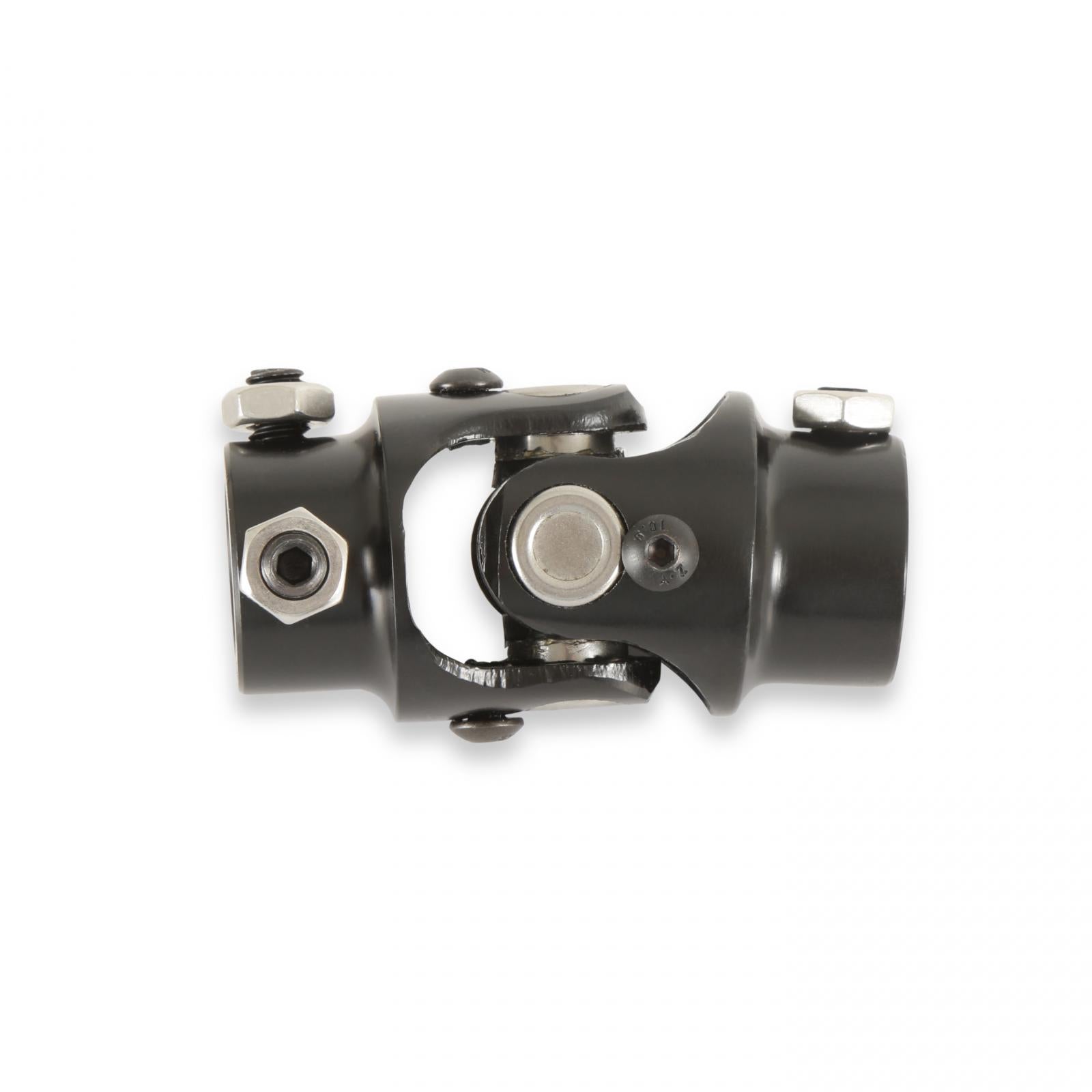 U-Joint Steel Black Zinc 3/4-36 Spline X 3/4 DD Holley