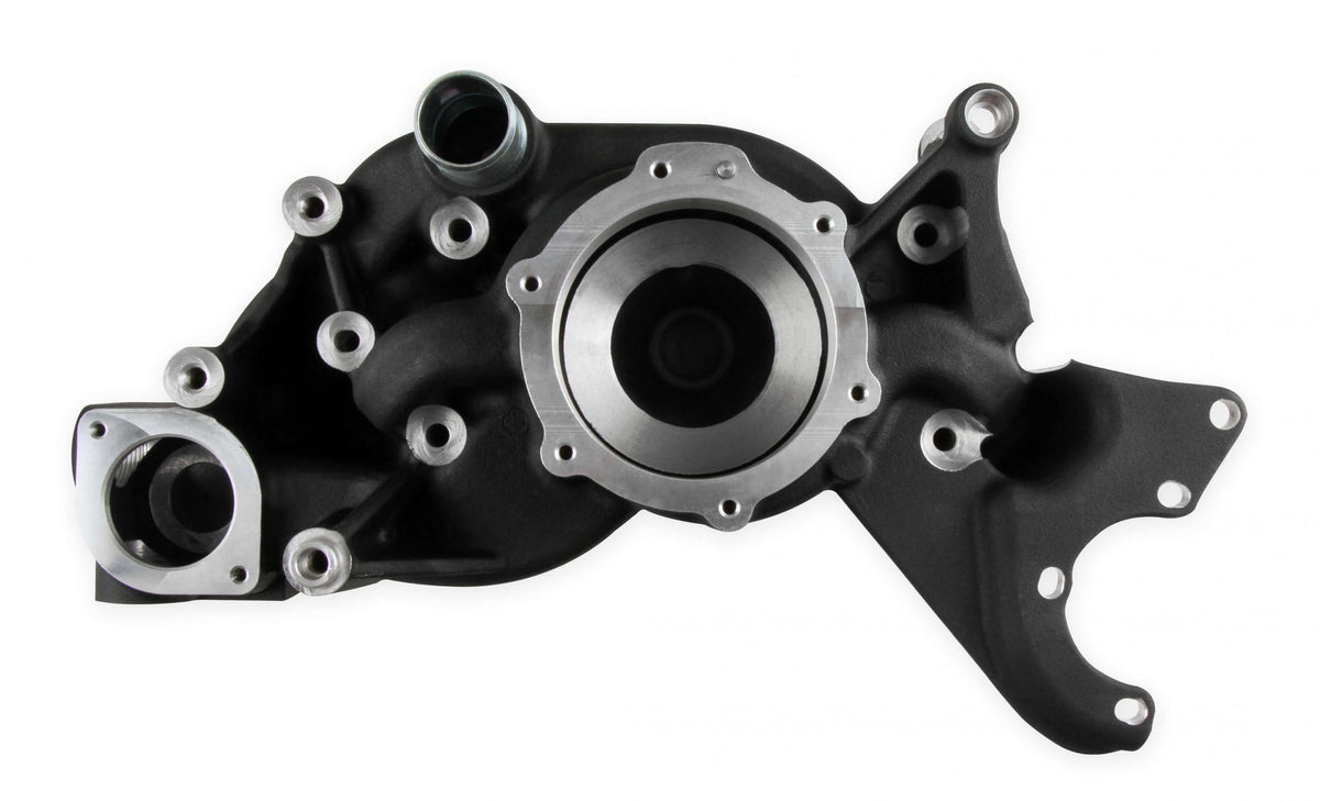 Mid-Mount Race Accessory System-Black Finish LS Engine Drive Includes Alternator, P/S Pump, Tensioner, Crank Damper, Belt, & Pulleys Holley