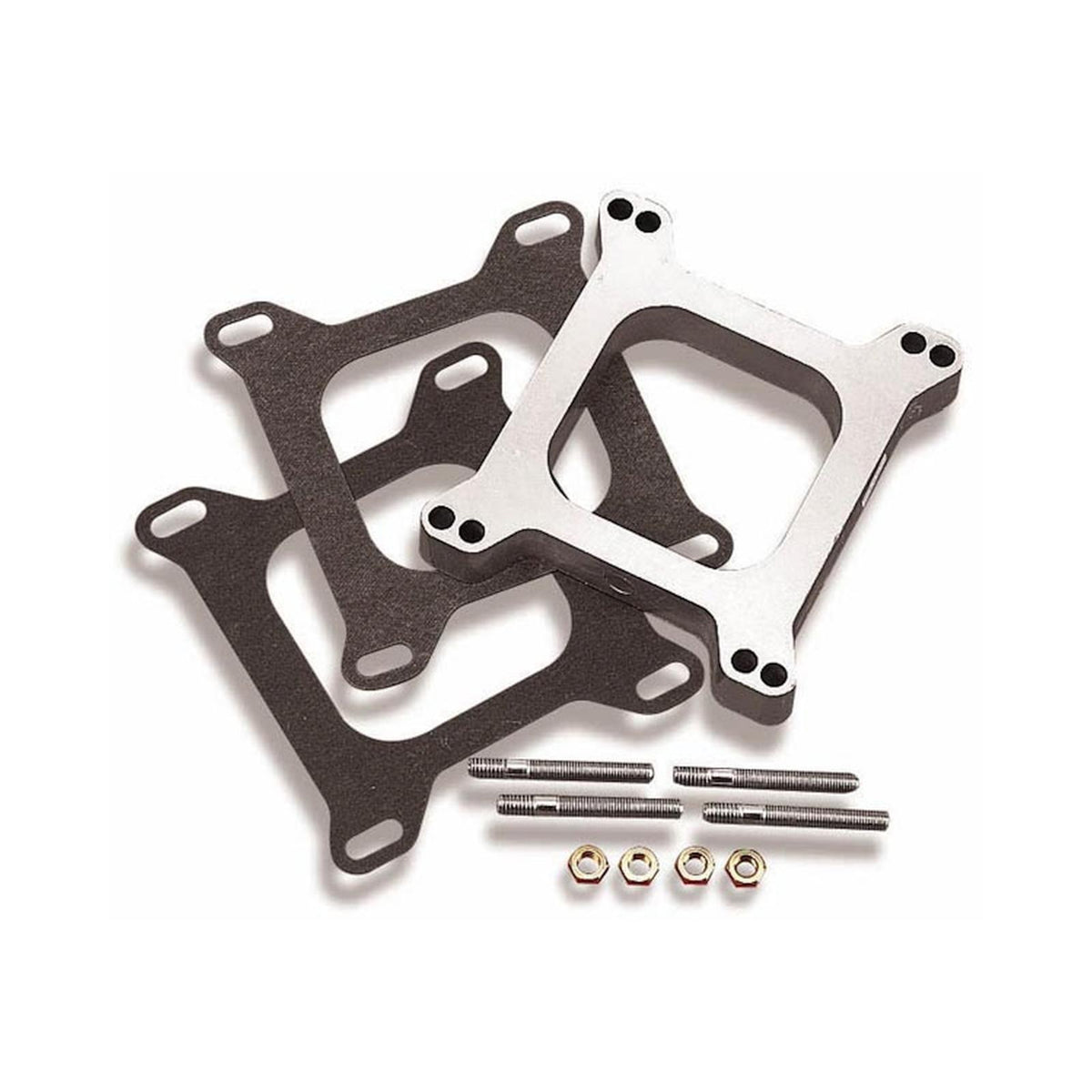 Intake Manifold Spacer for Model 4150/AFB Flange Open 1 Height Cast Aluminum Spacer Holley