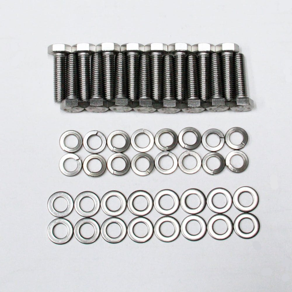 SOHC DOHC Stainless Steel Exhaust Bolt Kit 48pc (fits 96-10 Ford Mustang) UPR