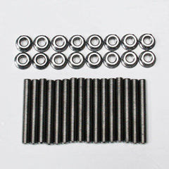 SOHC DOHC Stainless Steel Exhaust Stud Kit 32pc (fits 96-10 Ford Mustang) UPR