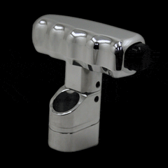 Billet Automatic T Handle with Overdrive Bracket (fits 97-04 Mustang) UPR