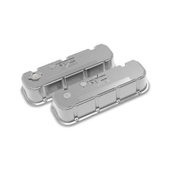 Tall M/T Valve Covers for Big Block Chevy Engines Polished Finish Cast Aluminum Tall M/T Valve Cover for BBC Engines, Polished Finish Holley