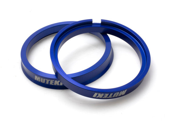 Wheel Mate Muteki Hub Ring Set 73mm x 64mm - 2 Piece - Blue - WMPHR7306402PC User 1