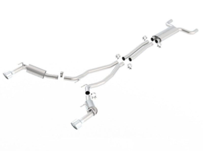 Borla 14-15 Chevy Camaro SS / ZL1 SS Single Catback Exhaust System w/ Single Rear Exit - additional view 2