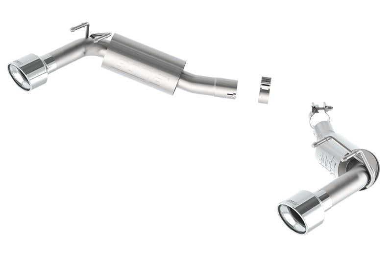Borla 14-15 Camaro SS 6.2L V8 RWD Single Split Rr Exit S-Type Exhaust (rear section only) - additional view 2
