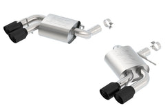 Borla 16-18 Chevy Camaro V8 SS AT/MT ATAK Rear Section Exhaust w/o Dual Mode Valves Ceramic Black - additional view