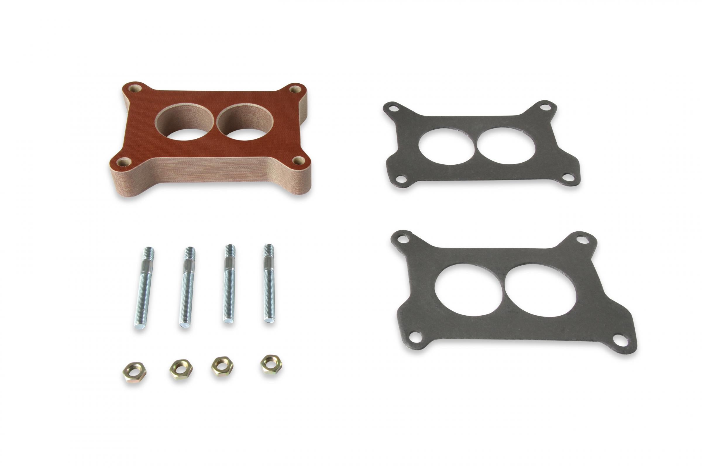 Intake Manifold Spacer for 2300 Flange 1 11/16 Bores 1 Height Phenolic Spacer Holley