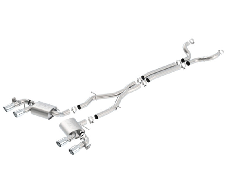 Borla 2017+ Chevy Camaro ZL1 6.2 ATAK Catback Exhaust w/ Dual Split Rear Exit - additional view