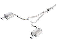 Borla Atak Cat Back 15-17 Ford Mustang 2.3L EcoBoost MT/AT 2.25in pipe 4in tip - additional view 2