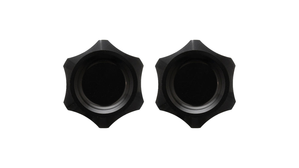Billet AC Line Cap Kit Black