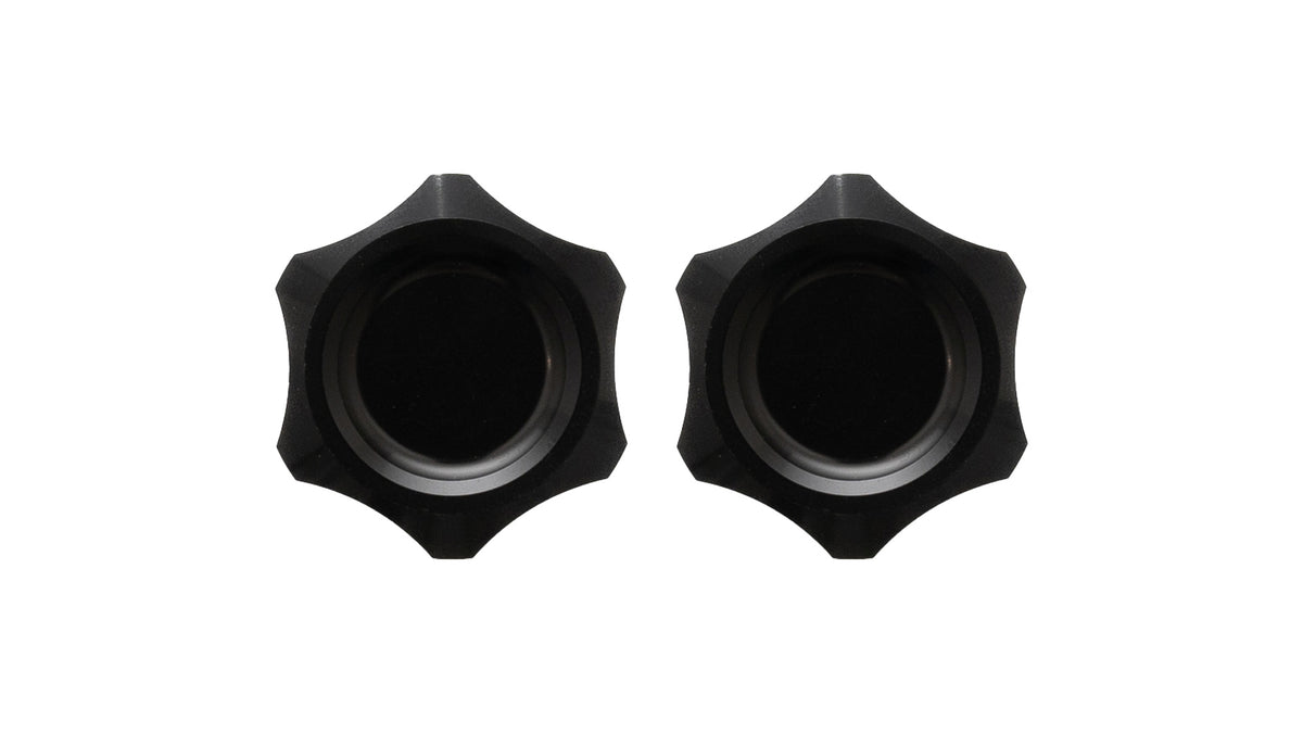 Billet AC Line Cap Kit Black
