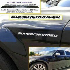 Supercharged Emblem OEM (fits Mopar Hemi Charger Challenger) Badge