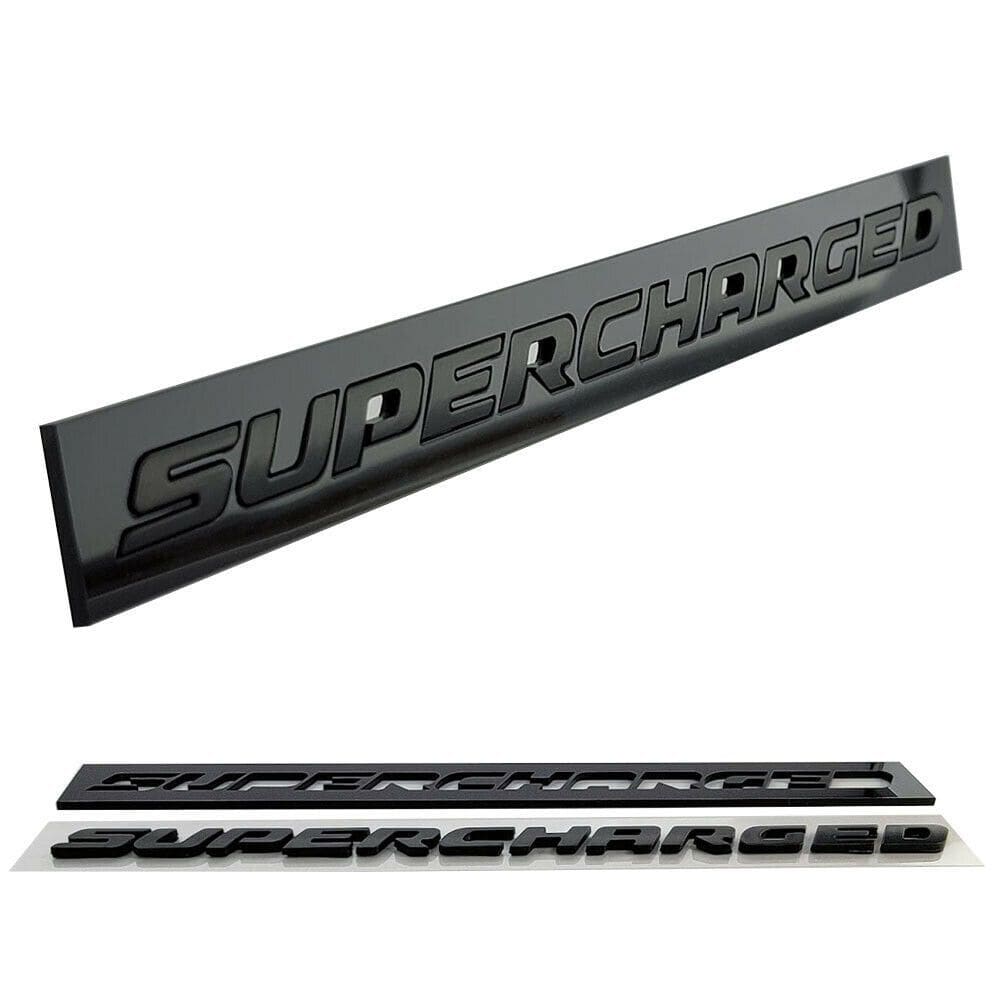 Supercharged Emblem OEM (fits Mopar Hemi Charger Challenger) Badge