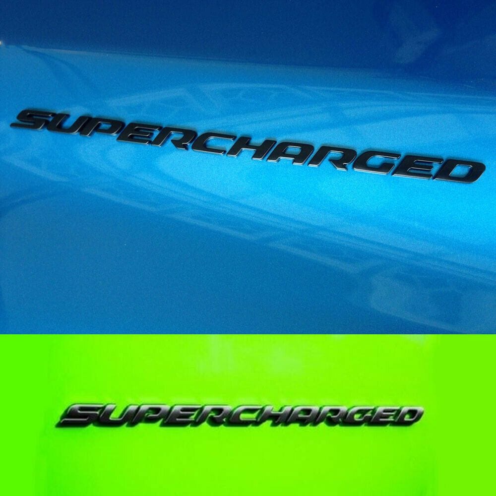 Supercharged Emblem OEM (fits Mopar Hemi Charger Challenger) Badge