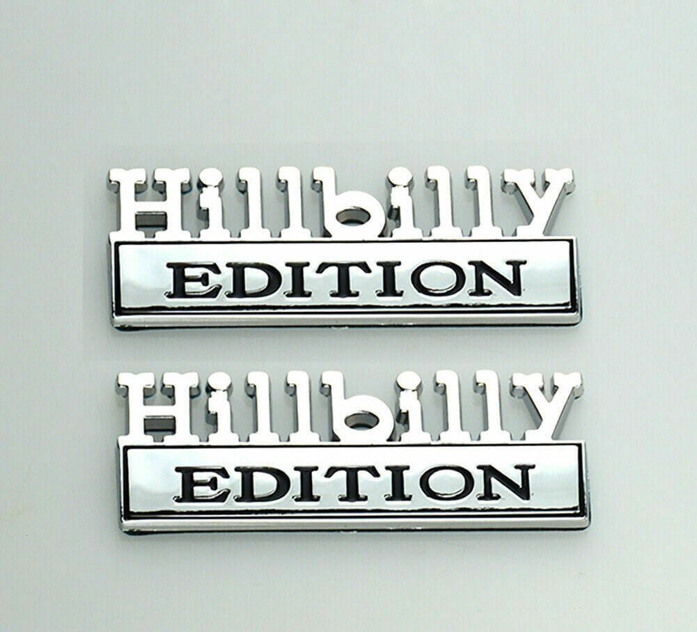 Hillbilly Edition Emblem