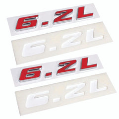 6.2L Emblem Pair (fits Mopar Hemi Charger Challenger TRX Hellcat) Badge