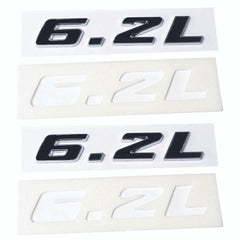 6.2L Emblem Pair (fits Mopar Hemi Charger Challenger TRX Hellcat) Badge