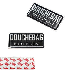 Douchebag Edition Domed Urethane Decal Emblem