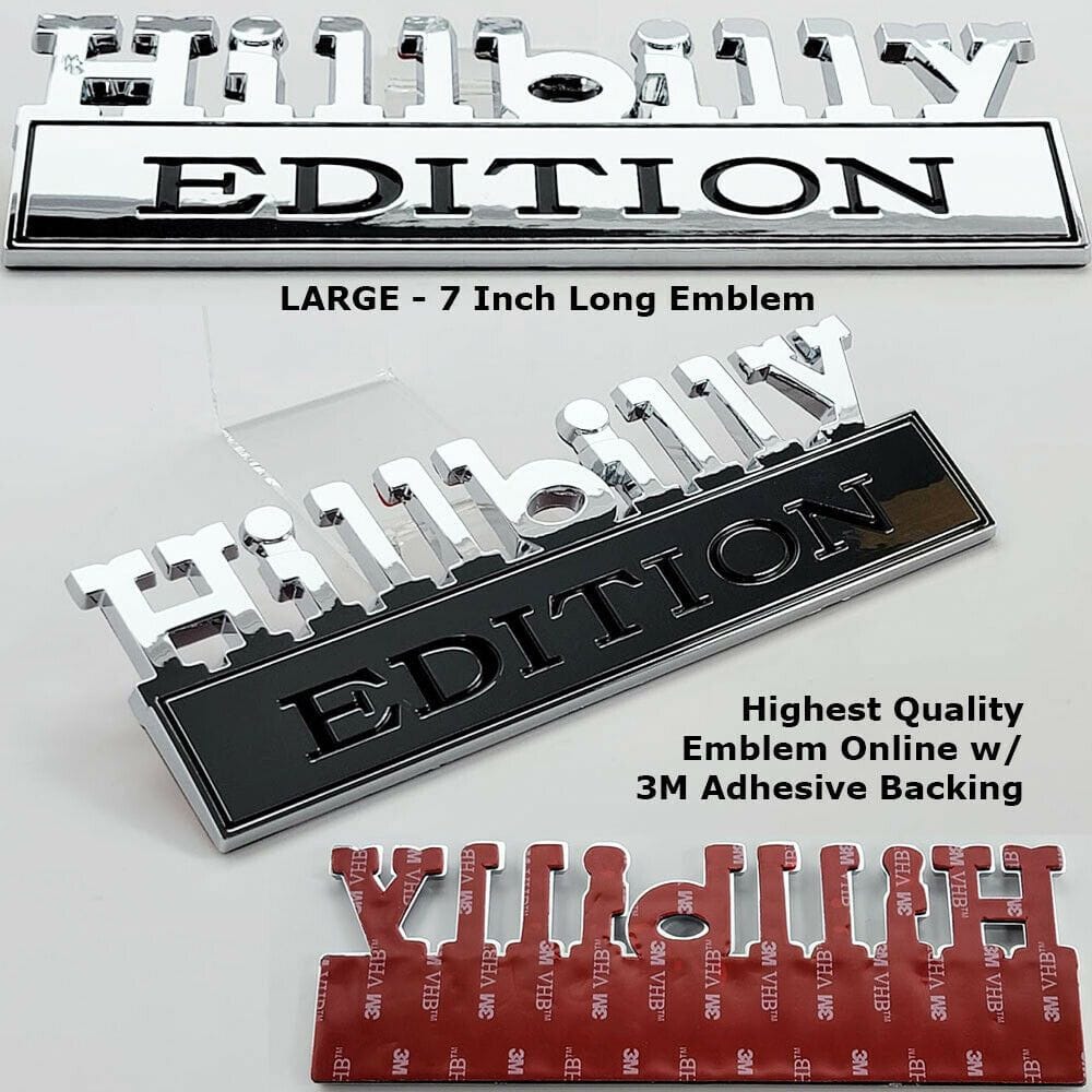 Hillbilly Edition Emblem