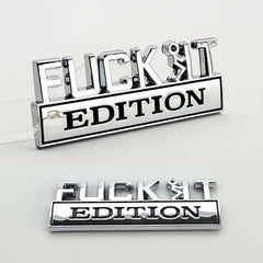 Fuck It Guy Edition Emblem